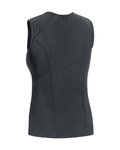 GORE Cyklistické tričko bez rukávov - BASE LAYER - čierna