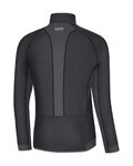 GORE Cyklistická vetruodolná bunda - R3 PARTIAL GWS - čierna