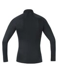 GORE Cyklistické tričko s dlhým rukávom - M BL THERMO TURTLENECK - čierna