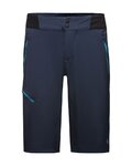 GORE Cyklistické nohavice krátke bez trakov - C5 - modrá