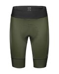 GORE Cyklistické nohavice krátke bez trakov - ARDENT WMN - zelená