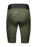GORE Cyklistické nohavice krátke bez trakov - ARDENT WMN - zelená