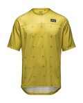 GORE Cyklistický dres s krátkym rukávom - TRAILKPR DAILY - žltá