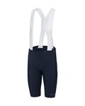 GORE Cyklistické nohavice krátke s trakmi - DISTANCE - modrá/biela