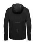 GORE Cyklistická vetruodolná bunda - CONCURVE GORE-TEX - čierna