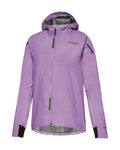 GORE Cyklistická vetruodolná bunda - CONCURVE GTX - fialová