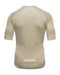 GORE Cyklistický dres s krátkym rukávom - SPINSHIFT - béžová