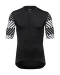 GORE Cyklistický dres s krátkym rukávom - SWIFTRIDE OPTICAL - biela/čierna