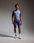 GORE Cyklistický dres s krátkym rukávom - DISTANCE 2.0 - modrá/fialová