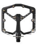 CRANKBROTHERS pedále - STAMP 7 LARGE - čierna/biela