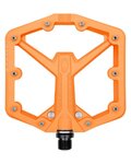 CRANKBROTHERS pedále - STAMP 1 LARGE - oranžová