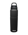 CAMELBAK Cyklistická fľaša na vodu - MULTIBEV VACUUM STEINLESS 0,65L/0,5L - čierna