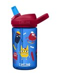 CAMELBAK Cyklistická fľaša na vodu - EDDY+ KIDS 0,4L - červená/modrá