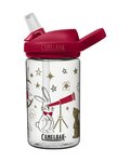 CAMELBAK Cyklistická fľaša na vodu - EDDY+ KIDS 0,4L - bordová