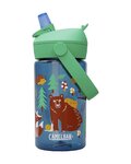 CAMELBAK Cyklistická fľaša na vodu - THRIVE FLIP STRAW KIDS 0,4l - zelená/modrá