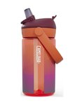CAMELBAK Cyklistická fľaša na vodu - THRIVE FLIP STRAW KIDS 0,4 l - oranžová/viacfarebná