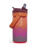 CAMELBAK Cyklistická fľaša na vodu - THRIVE FLIP STRAW KIDS 0,4 l - oranžová/viacfarebná