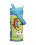 CAMELBAK Cyklistická fľaša na vodu - THRIVE FLIP STRAW KIDS VSS 0,35 L - žltá/viacfarebná
