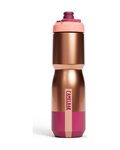 CAMELBAK Cyklistická fľaša na vodu - PODIUM VSS 0,65L - bronzová/ružová
