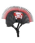 BELL Cyklistická prilba - SKULL HAWK - čierna/červená