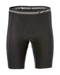GIRO Cyklistické nohavice krátke bez trakov - ARC SHORT PLUS LINER - čierna