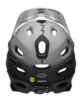 BELL Cyklistická prilba - SUPER DH - šedá/čierna