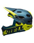 BELL Cyklistická prilba - SUPER DH SPHERICAL - modrá/žltá
