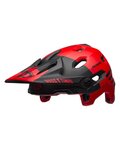 BELL Cyklistická prilba - SUPER DH SPHERICAL - červená/čierna