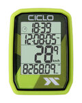CICLOSPORT tachometer - PROTOS 105 - zelená