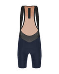 SANTINI Cyklistické nohavice krátke s trakmi - SLEEK RAGGIO - modrá