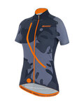 SANTINI Cyklistický dres s krátkym rukávom - GIADA MAUI LADY - viacfarebná/modrá