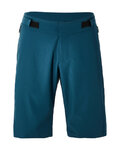 SANTINI Cyklistické nohavice krátke bez trakov - FULCRO - modrá
