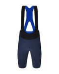 SANTINI Cyklistické nohavice krátke s trakmi - REDUX SPEED - modrá