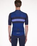 SANTINI Cyklistický dres s krátkym rukávom - ECO SLEEK NEW BENGAL  - modrá