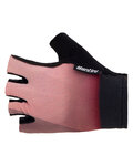 SANTINI Cyklistické rukavice krátkoprsté - LUCE - ružová