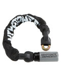 KRYPTONITE zámok na bicykel - KRYPTOLOK 955 MINI INTEGRATED - biela/šedá/čierna