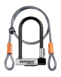 KRYPTONITE zámok na bicykel - KRYPTOLOK MINI-7 - strieborná/čierna