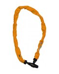 KRYPTONITE zámok na bicykel - KEEPER 465 - oranžová