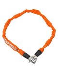 KRYPTONITE zámok na bicykel - KEEPER 465 COMBO - oranžová