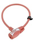KRYPTONITE zámok na bicykel - KRYPTOFLEX 1265 - ružová