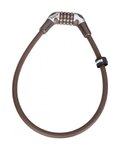 KRYPTONITE zámok na bicykel - KRYPTOFLEX 1265 - hnedá