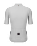 SANTINI Cyklistický dres s krátkym rukávom - SENSATION - biela