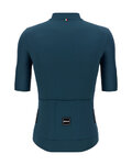SANTINI Cyklistický dres s krátkym rukávom - SENSATION - modrá