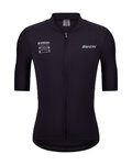 SANTINI Cyklistický dres s krátkym rukávom - PIRELLI - čierna