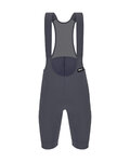 SANTINI Cyklistické nohavice krátke s trakmi - RTR - šedá