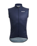 SANTINI Cyklistická vesta - NEBULA - modrá