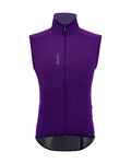 SANTINI Cyklistická vesta - MAGIC RAIN - fialová