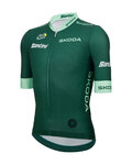 SANTINI Cyklistický dres s krátkym rukávom - TDF OFFICIAL BEST SPRINTER - zelená