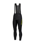 SCOTT Cyklistické nohavice dlhé s trakmi - RC PRO W/O PAD - čierna/žltá