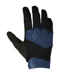 SCOTT Cyklistické rukavice dlhoprsté - ENDURO - modrá/čierna